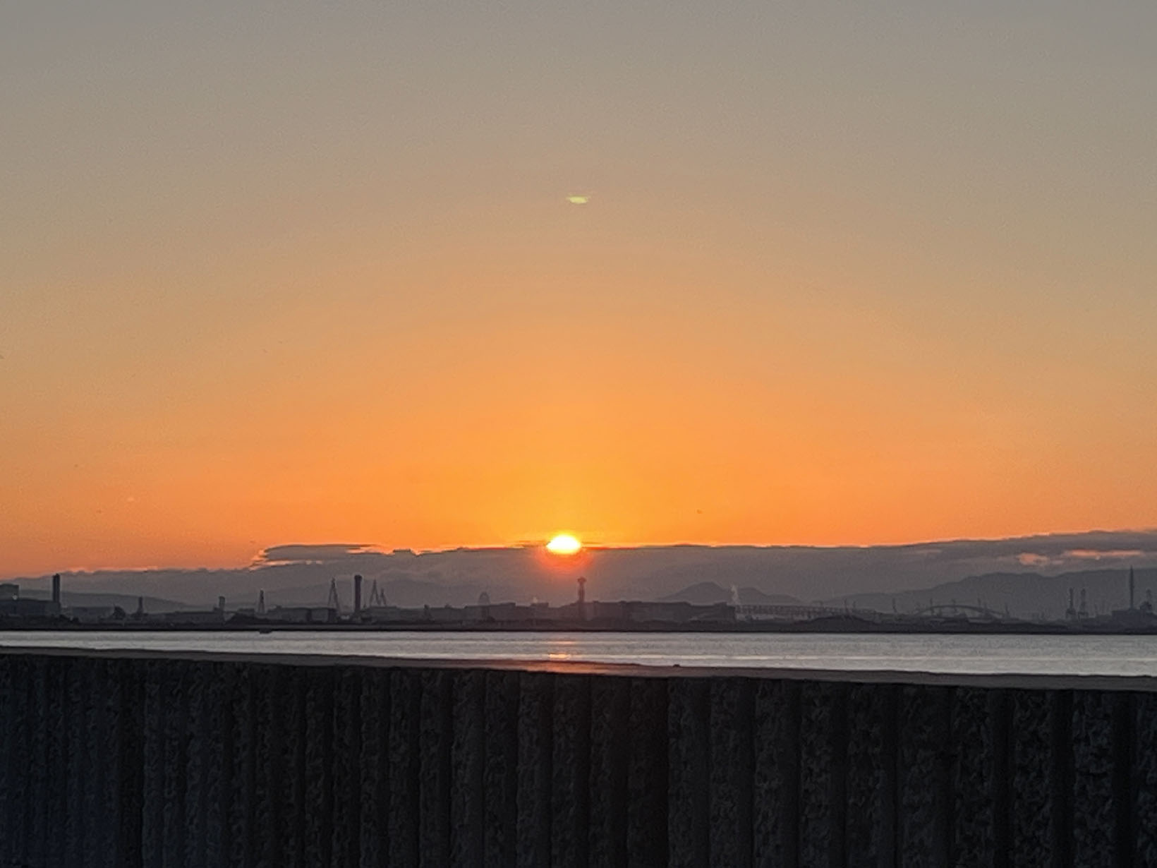 2026年の芦屋での初日の出！！！