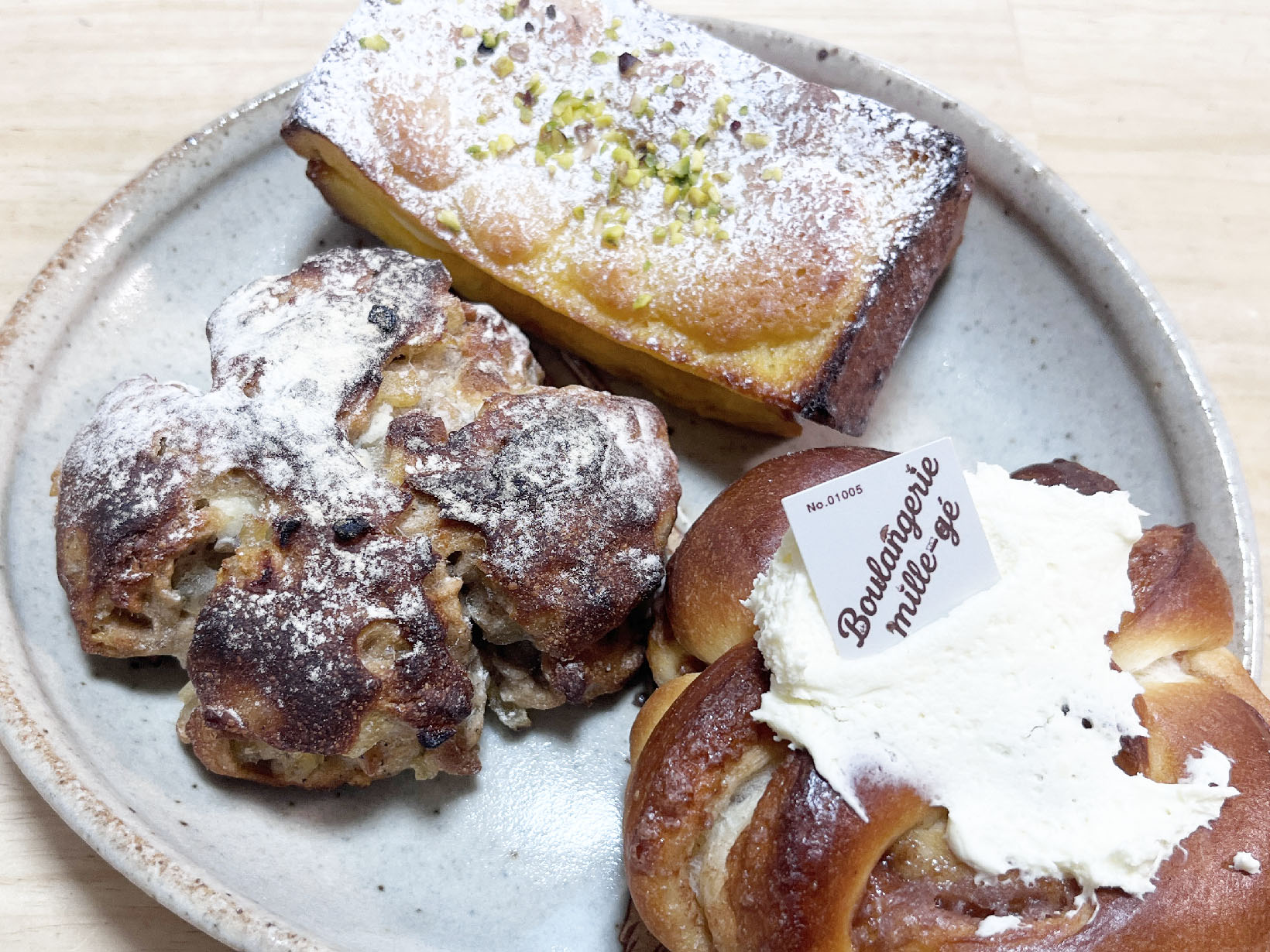 ブーランジュリーミルジュのパンが美味しい