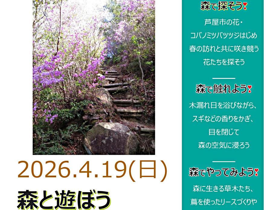 2026年4月19日 森と遊ぼう